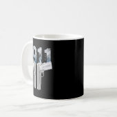 Mug 1911 Handgun Pro Gun 2nd Amendment Gift  (Devant gauche)