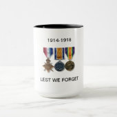 Mug 1914-1918 de peur que nous oubliions (Centre)