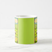 Mug 1914 deux chiens en course (Centre)