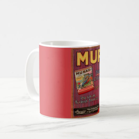 Mug 1919 Bataille de Murad cigarettes et tabac (Devant gauche)