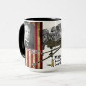 Mug 1919 M1919 américains brunissant la mitrailleuse (Devant gauche)