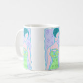 Mug 1920 Cancer Zodiac Femme en vert (Devant gauche)