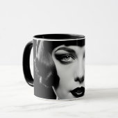 Mug 1920 Flapper a la Louise Brooks Personnaliser (Devant gauche)