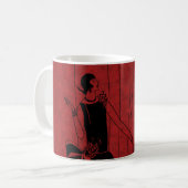 Mug 1920s Art Deco Fashion Show Model Red (Devant gauche)