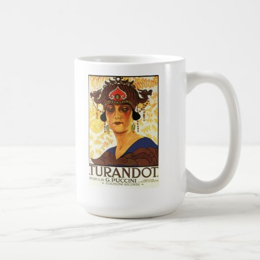 Mug 1926 affiche - Turandot par Puccini (Droite)
