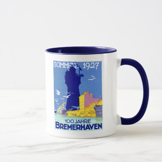 Mug 1927 Bremerhaven Allemagne (Droite)