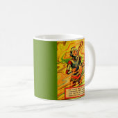 Mug 1930 Buck Rogers bande dessinée Wilma Deering (Devant droit)