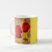 Mug 1930 Jane Arden papier poupée vêtements chinois (Devant gauche)