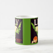 Mug 1930 Lily orange crate étiquette (Centre)