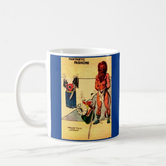 Mug 1930 Prince Thun Lion Man poupée papier Flash Gord (Gauche)