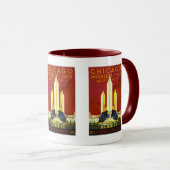 Mug 1933 Century of Progress World's Fair, Chicago, IL (Devant droit)