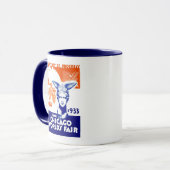 Mug 1933 Century of Progress World's Fair, Chicago, IL (Devant gauche)