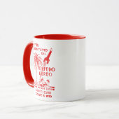 Mug 1939 Cuba Rocket Mail (Devant gauche)