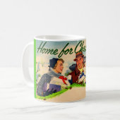 Mug 1940 Accueil pour Noël (Devant gauche)