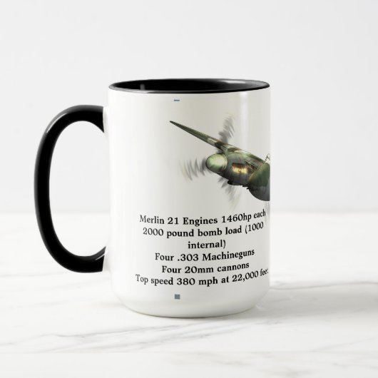 Mug 1942 de Havilland Mosquito FB Mk. VI (Gauche)