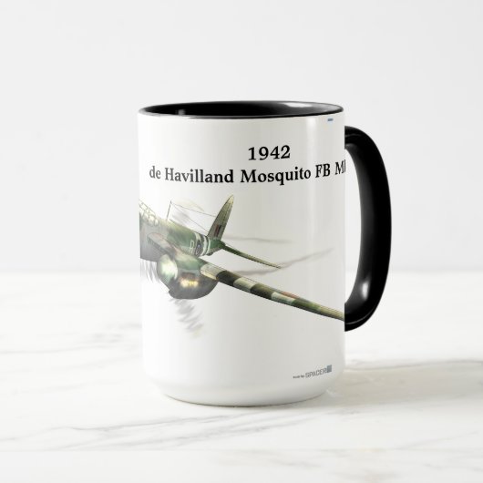 Mug 1942 de Havilland Mosquito FB Mk. VI (Devant droit)