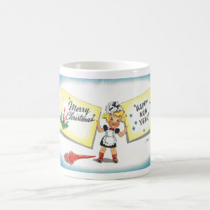 MUG 1943 CARTE DE REMERCIEMENT 'NOËL—NOUVELLE ANNÉE'