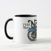 Mug 1948 Manx Norton mug, détail stupéfiant! (Gauche)