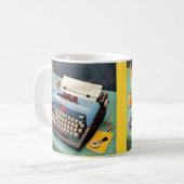 Mug 1950 s typewriter (Devant gauche)