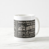 Mug 1954 Ad LITTLE TAVERN, College Park, MD (Devant droit)