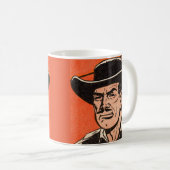 Mug 1955 Un méchant occidental de Billy the Kid BD (Devant droit)