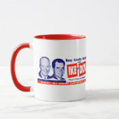 Mug 1956 Vote Ike et Dick (Gauche)