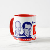 Mug 1956 vote Ike et Dick (Devant gauche)