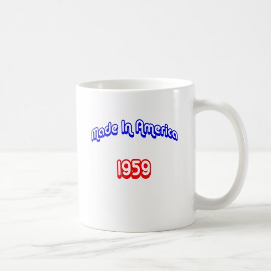 Mug 1959 a fait en Amérique (Droite)