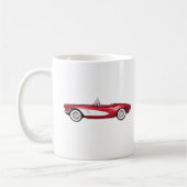 Mug 1961 Corvette C1 : Candy Apple Finish : (Gauche)