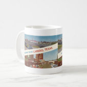 Mug 1963 Laredo, TX carte postale (Devant gauche)