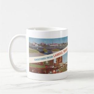 Mug 1963 Laredo, TX carte postale