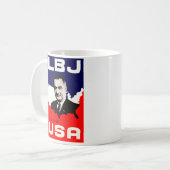 Mug 1964 LBJ pour les Etats-Unis (Devant gauche)