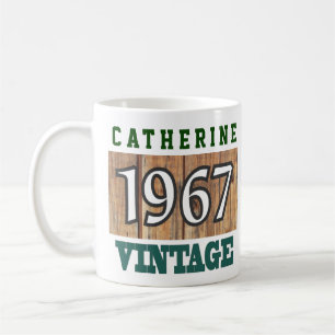 Mug 1967 Année de naissance - Fête d'anniversaire