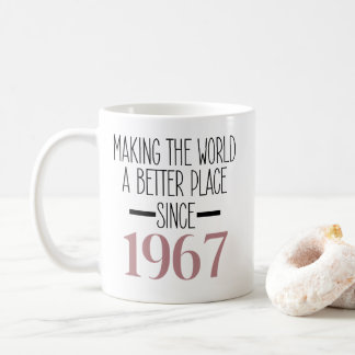 Mug 1967 Anniversaire 60 60 ans Femme Arrière-grand-mè
