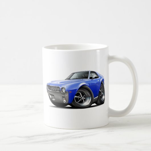 Mug 1968-69 voiture de bleu d'AMX (Droite)