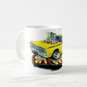 Mug 1968-71 voiture de jaune de dard de Dodge (Devant gauche)