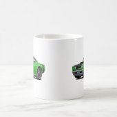 Mug 1969 roues Vert-Noires de stock de dessus (Centre)