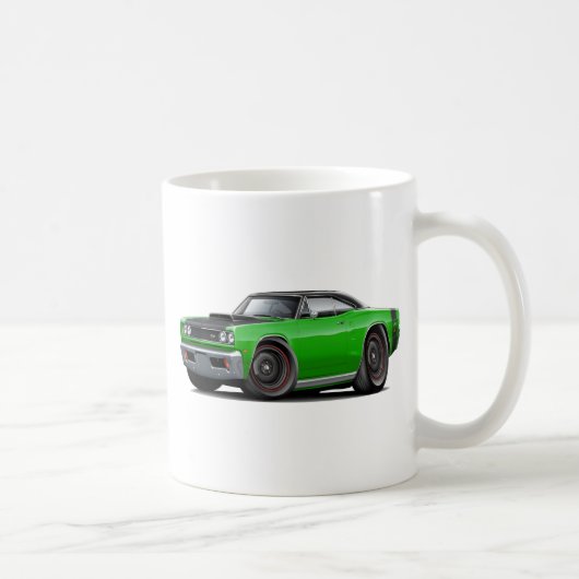 Mug 1969 roues Vert-Noires de stock de dessus (Droite)