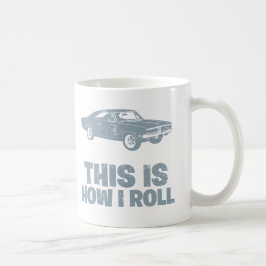 Mug 1969 Se du chargeur R/T de Dodge (Droite)