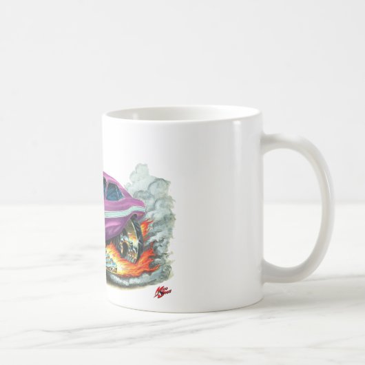 Mug 1970-72 voiture de pourpre de challengeur de Dodge (Droite)