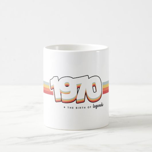 Mug 1970 La naissance des légendes (Centre)