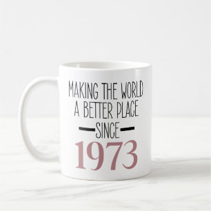 Mug 1973 Anniversaire du café, 50e anniversaire pour l