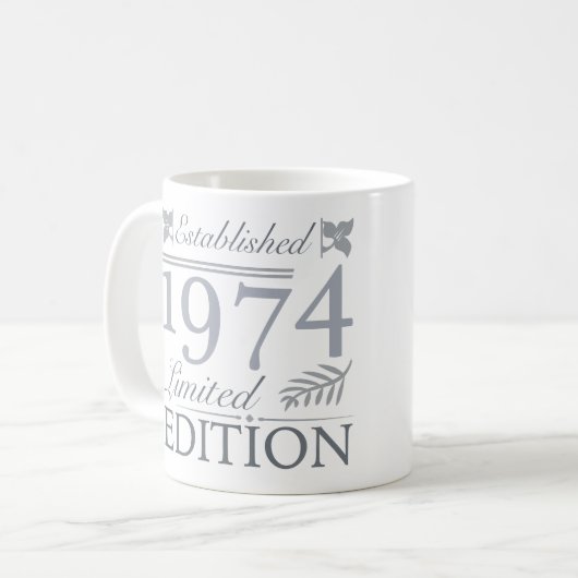 Mug 1974 Edition Limitée 50 Ans (Devant gauche)