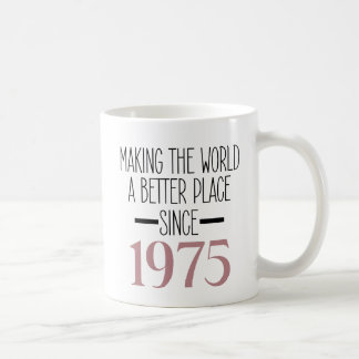 Mug 1975 Anniversaire 50e Anniversaire Cadeaux Femmes 