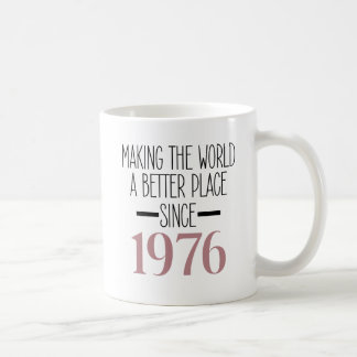 Mug 1976 Birthday 50 50th Years Old Gifts Women Mom