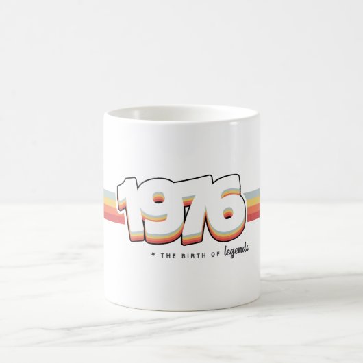Mug 1976 La naissance des légendes (Centre)