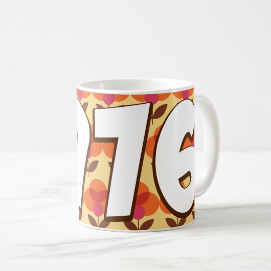 Mug 1976 vintage (Devant droit)