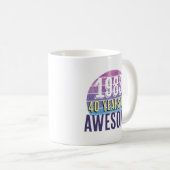 Mug 1983 Quarante ans d'histoire extraordinaire (Devant droit)