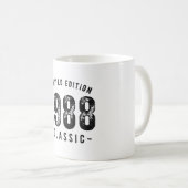Mug 1988 année de naissance classique (Devant droit)