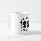 Mug 1988 année de naissance classique (Devant gauche)
